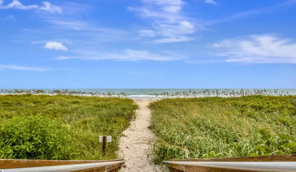 BOARDWALK TO HAPPINESS ON YOUR VERY OWN BEACH