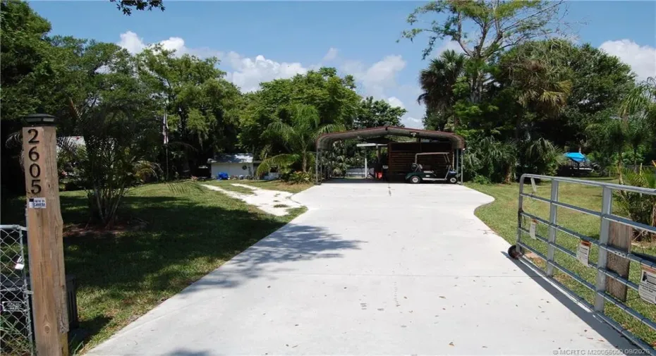 Electronic Gated entrance