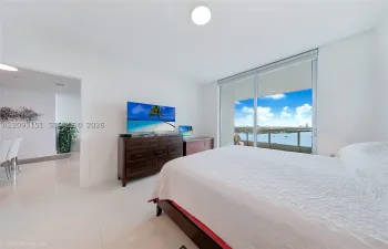 Sunrise views from the bedrooms...