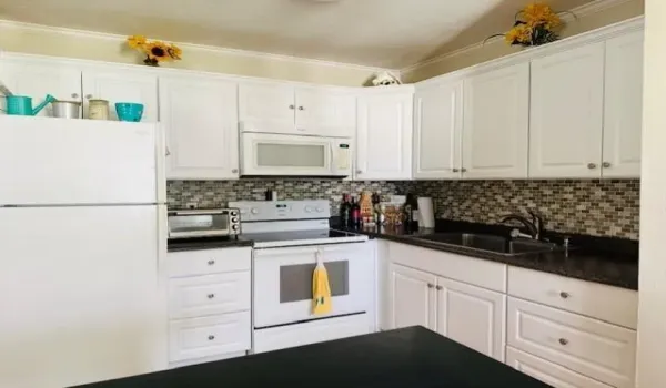 Renovated open kitchen