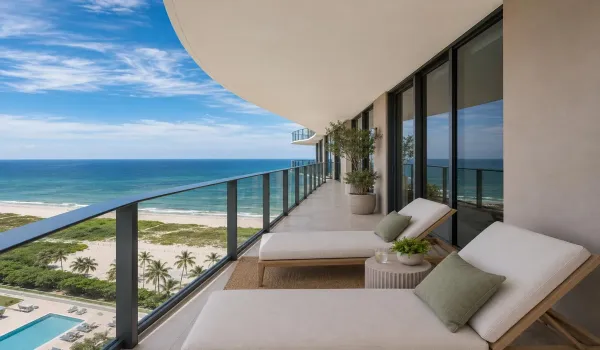 Wrap-around balcony