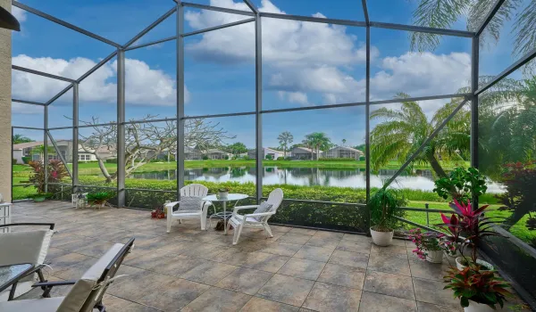 Extended Lanai with Lake Views