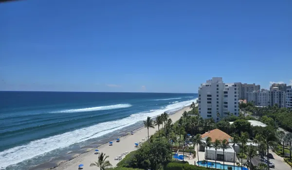 View from the balcony