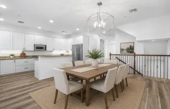 Virtually Staged Dining Room