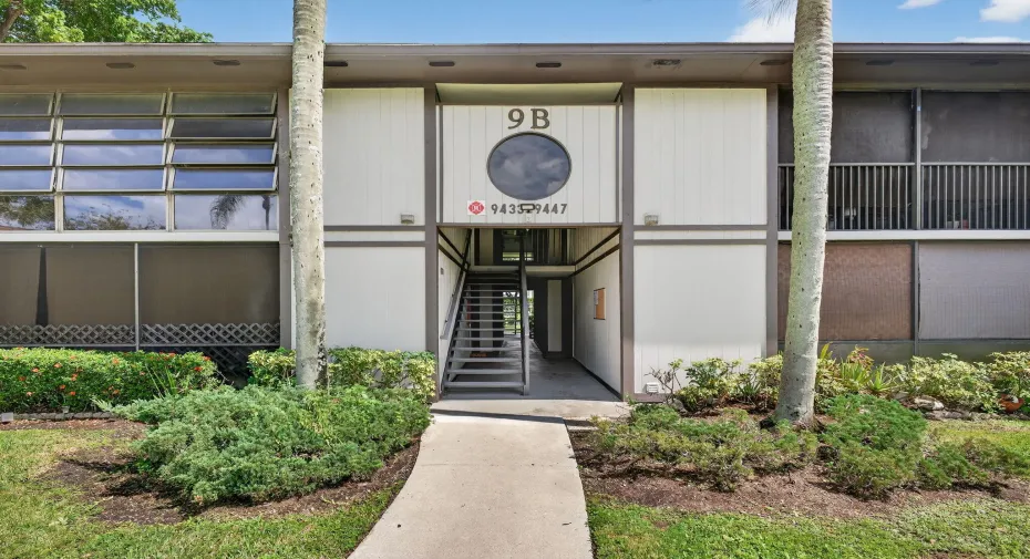 Front of Building