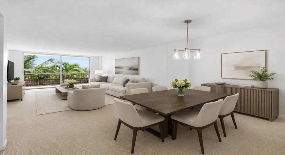 Living Room- Dinning Room
