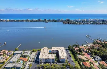 PALM LAKE FROM THE AIR