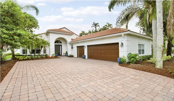 Front home driveway