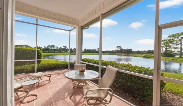 Screen Enclosed Patio View