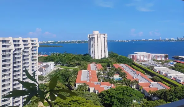 This view is from the balcony of the unit.