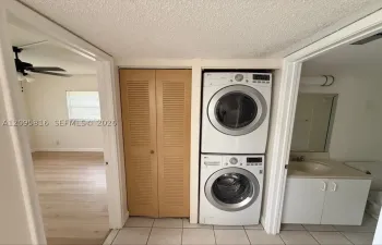 full size in unit laundry