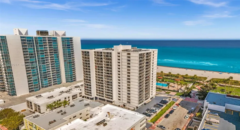 Ocean front building