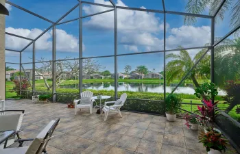 Extended Lanai with Lake Views