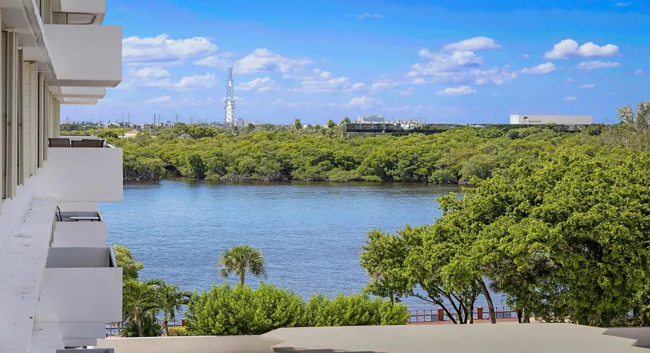 VIEW FROM BALCONY