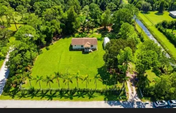 Aerial View of Property