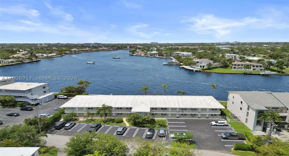 Waterfront Aerial view