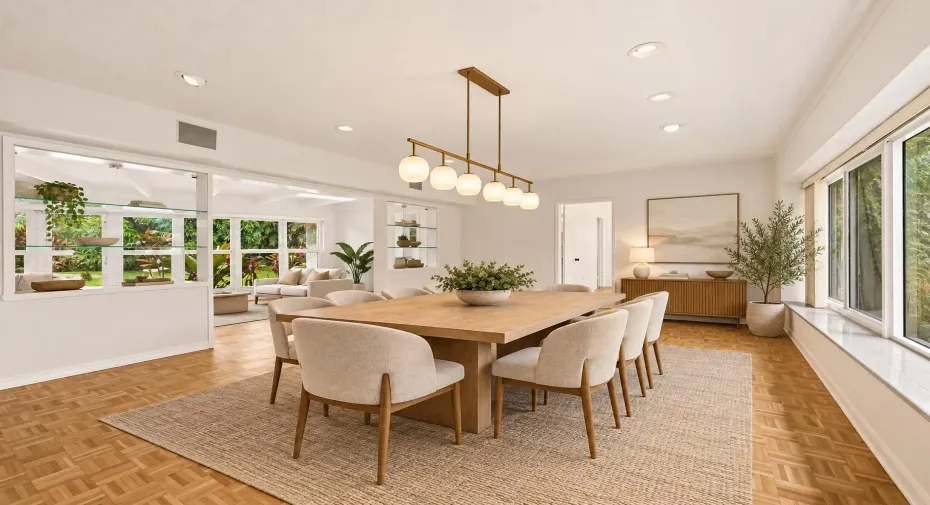 Dinning Room (Virtual Staging)