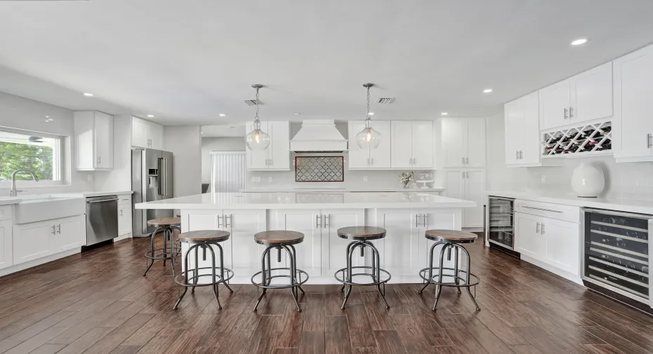An incredible chefs kitchen