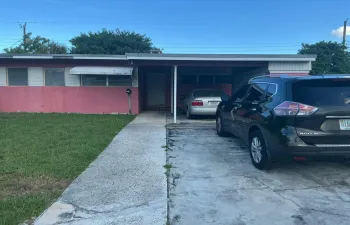 Front of Structure