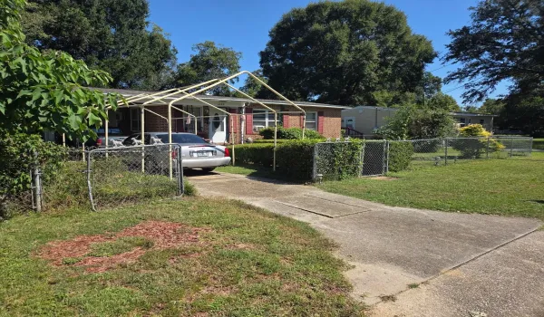 Front of Structure