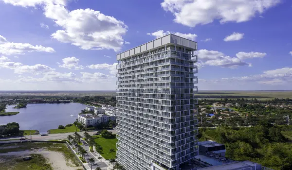 Tower Exterior Aerial
