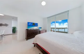 Sunrise views from the bedrooms...