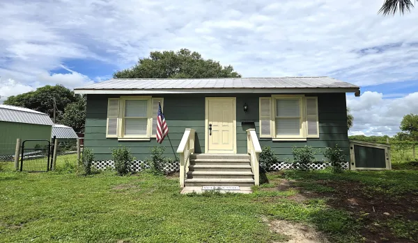 You All Come On Down and Check Out Country Cottage Rental Unit B with Fresh New Exterior Paint This Labor Day Weekend, September 2026
