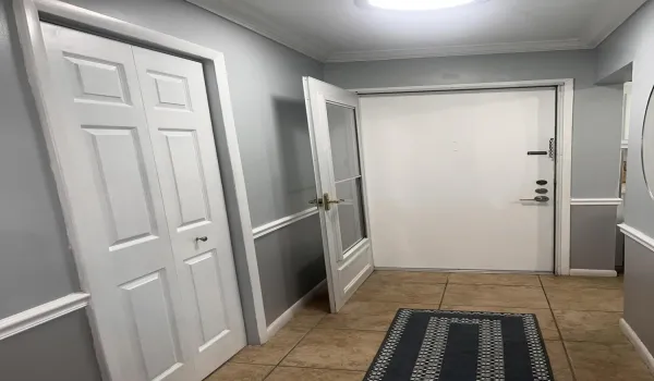 Front door inside