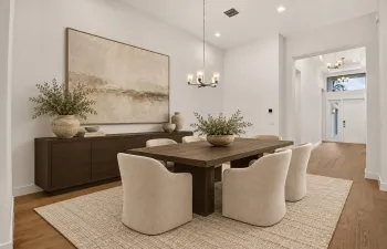 Warm Ivory Luxury Dining Room-1