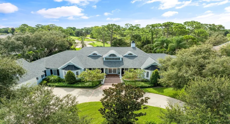 EXPANSIVE CUSTOM ESTATE OVERLOOKING THE 12TH TEE IN PRESTIGIOUS INDIAN RIVER​​‌​​​​‌​​‌‌​‌‌​​​‌‌​‌​‌​‌​​​‌​​ CLUB.