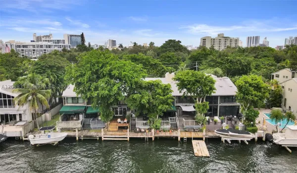 Step directly from your patio/deck to the river and your included 16-ft boat slip.