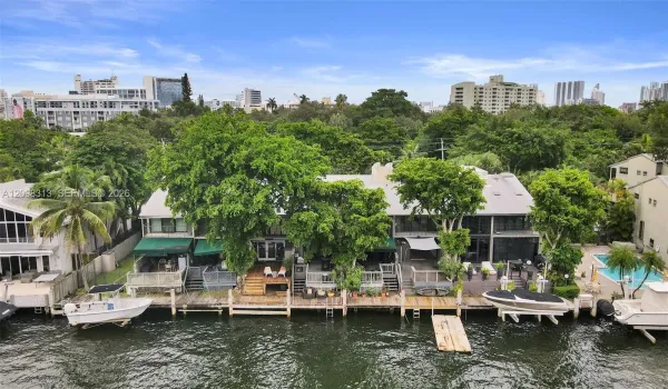 Step directly from your patio/deck to the river and your included 16-ft boat slip.