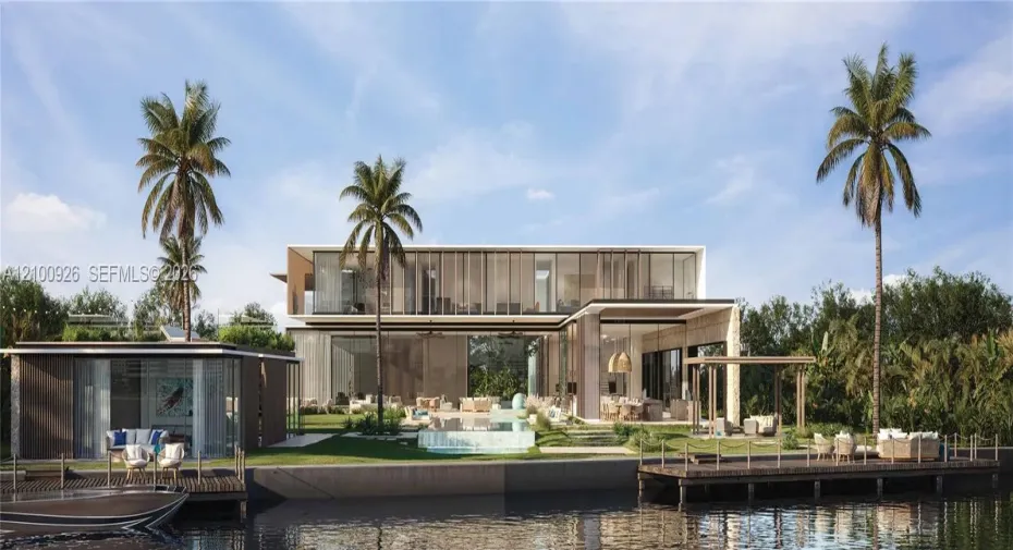 Architectural rendering of proposed estate. Construction not included.