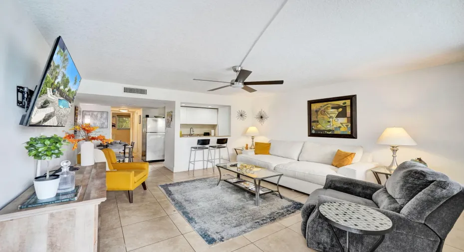 Main living area entry