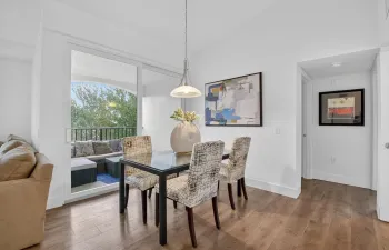This freshly painted 3rd floor unit with vaulted ceilings is fully furnished and turn key ready for a short or long term renter!