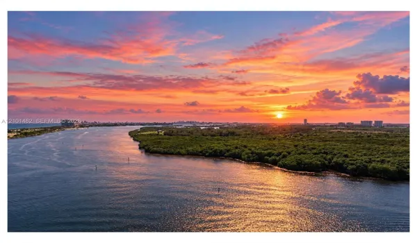 True sunsets from balcony!