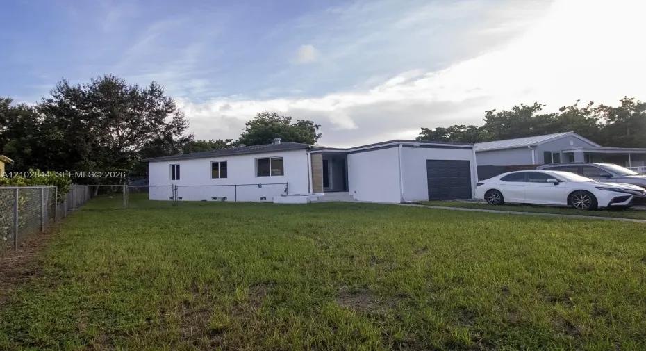 Front of the property.