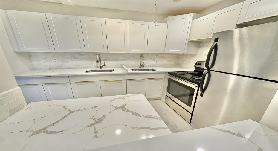 modern updated kitchen