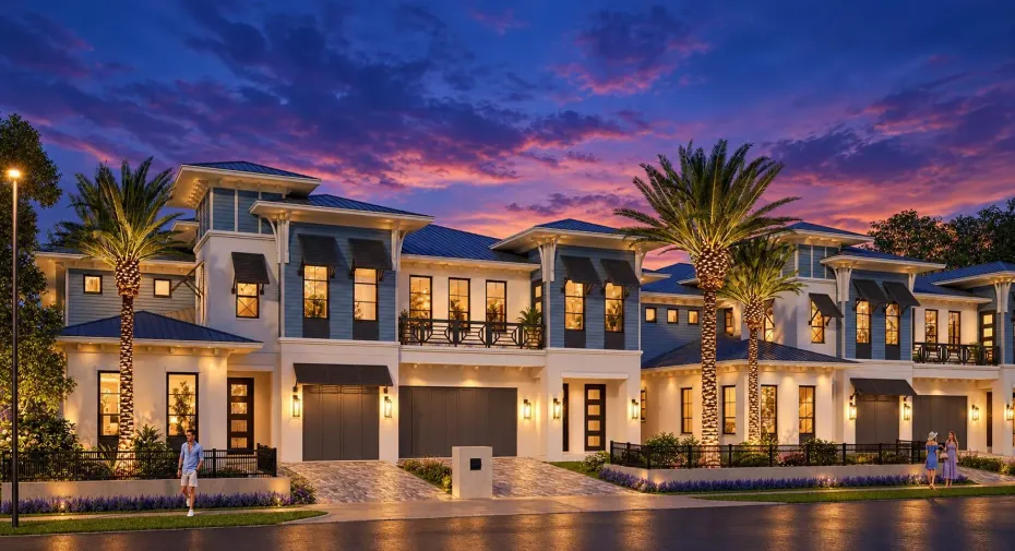Front 1 Twilight Rendering