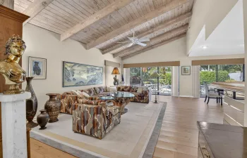 open floor plan--living room
