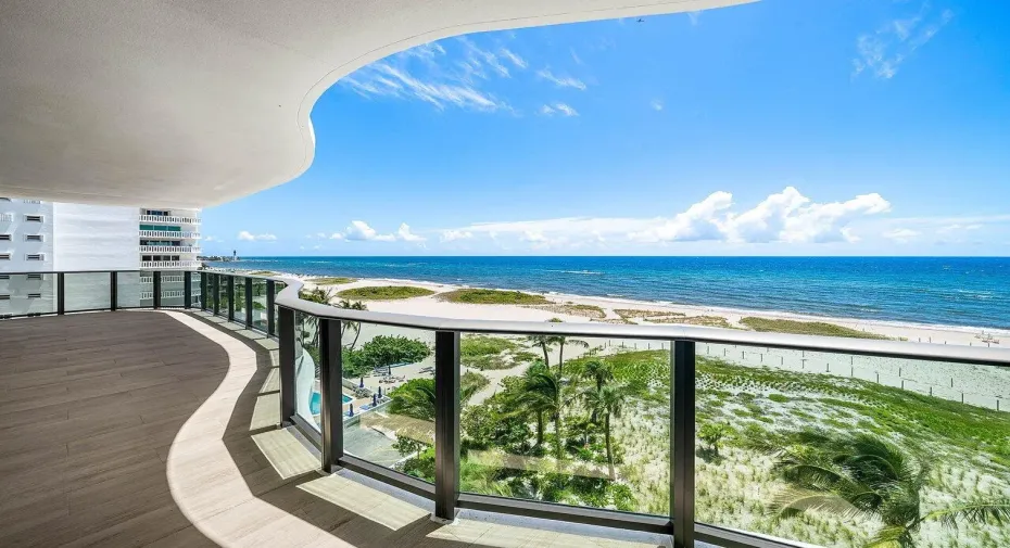 Balcony East view