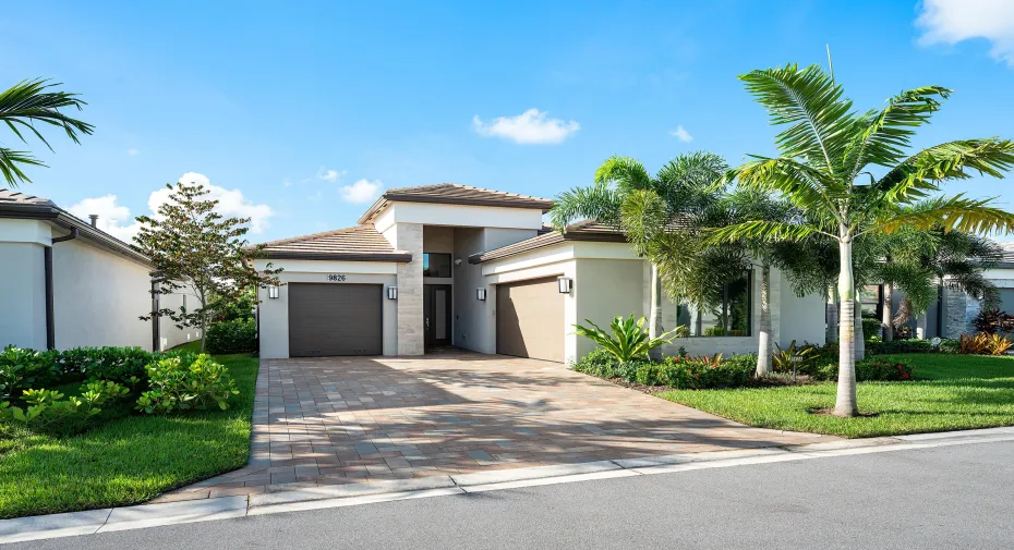 Lushly Landscaped Exterior