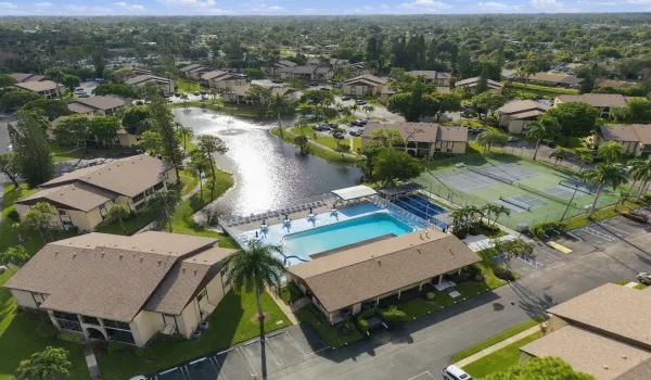 Aerial Neighborhood View