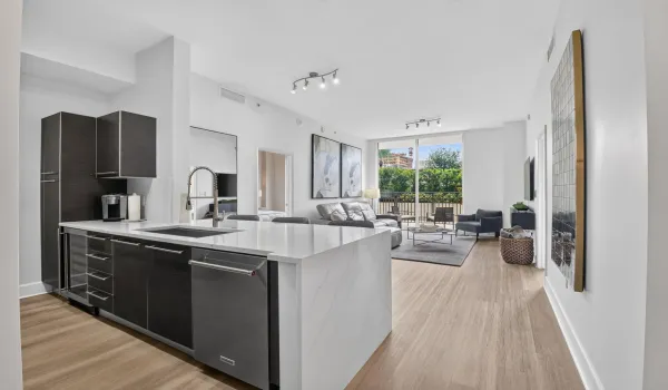Kitchen & Living Area