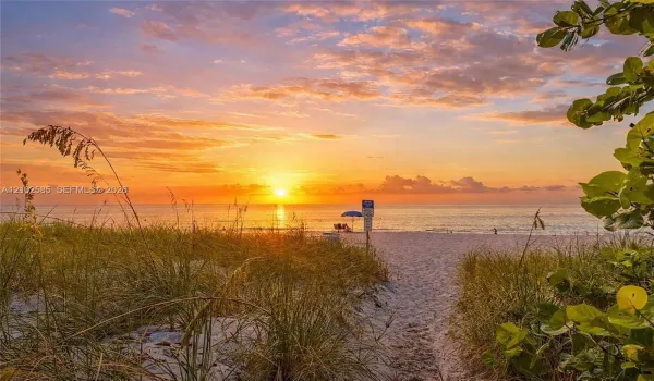 Beach entry