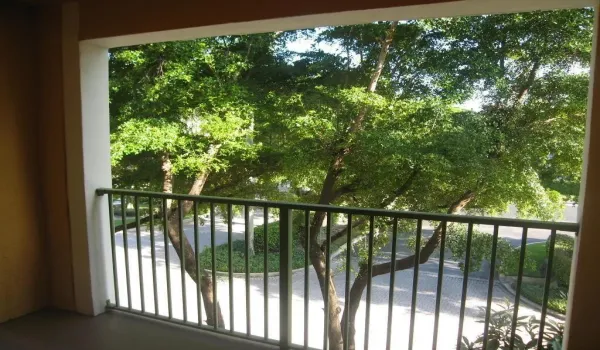 VIEW FROM BALCONY