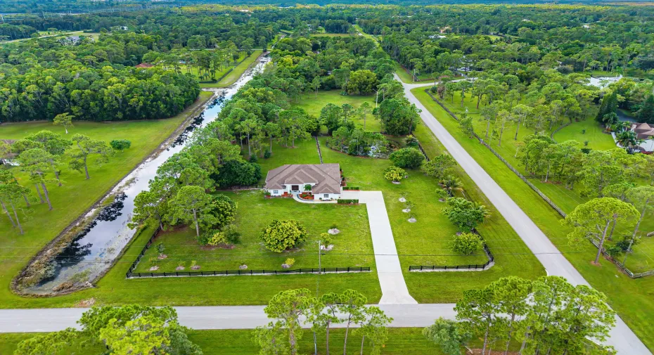 5 Acres, corner lot
