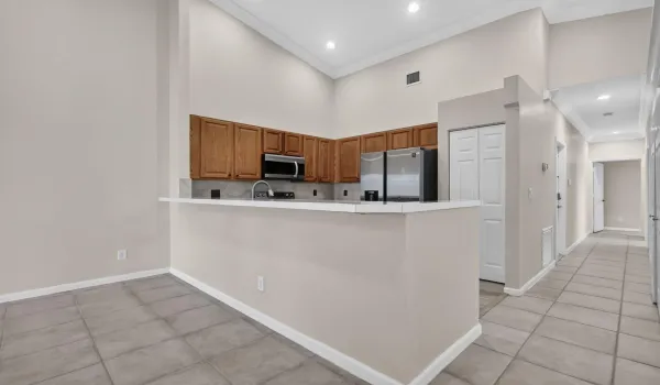 Open & large kitchen