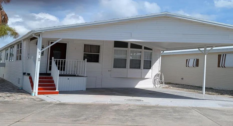 Front of Structure