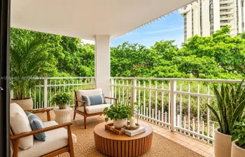 Staged Balcony
